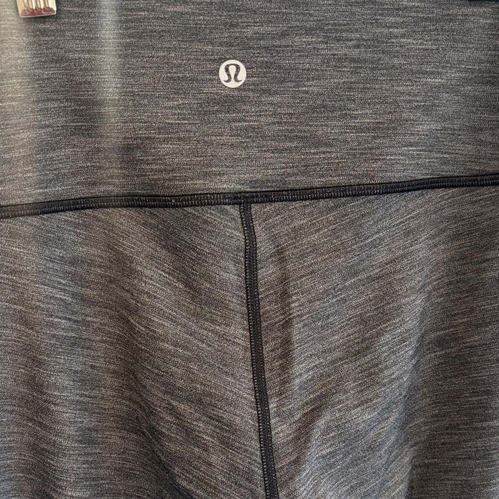 lululemon athletica Charcoal Gray Leggings - Picture 2 of 3
